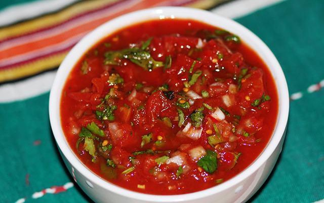 Сальса с кинзой
