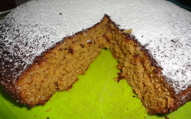 Пирог со сгущёнкой к чаю