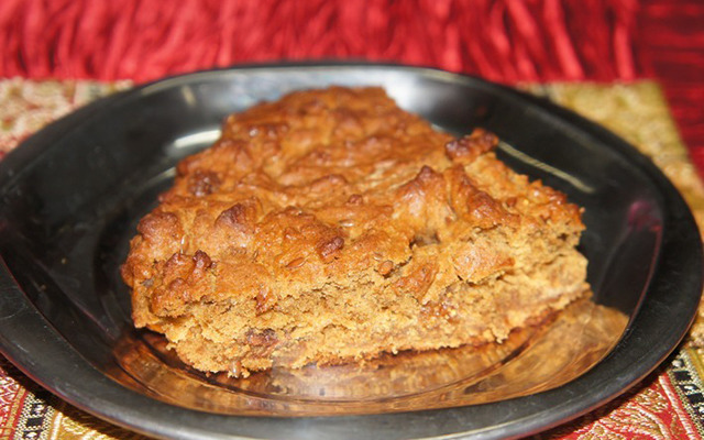 Банановый пирог из цельнозерновой муки
